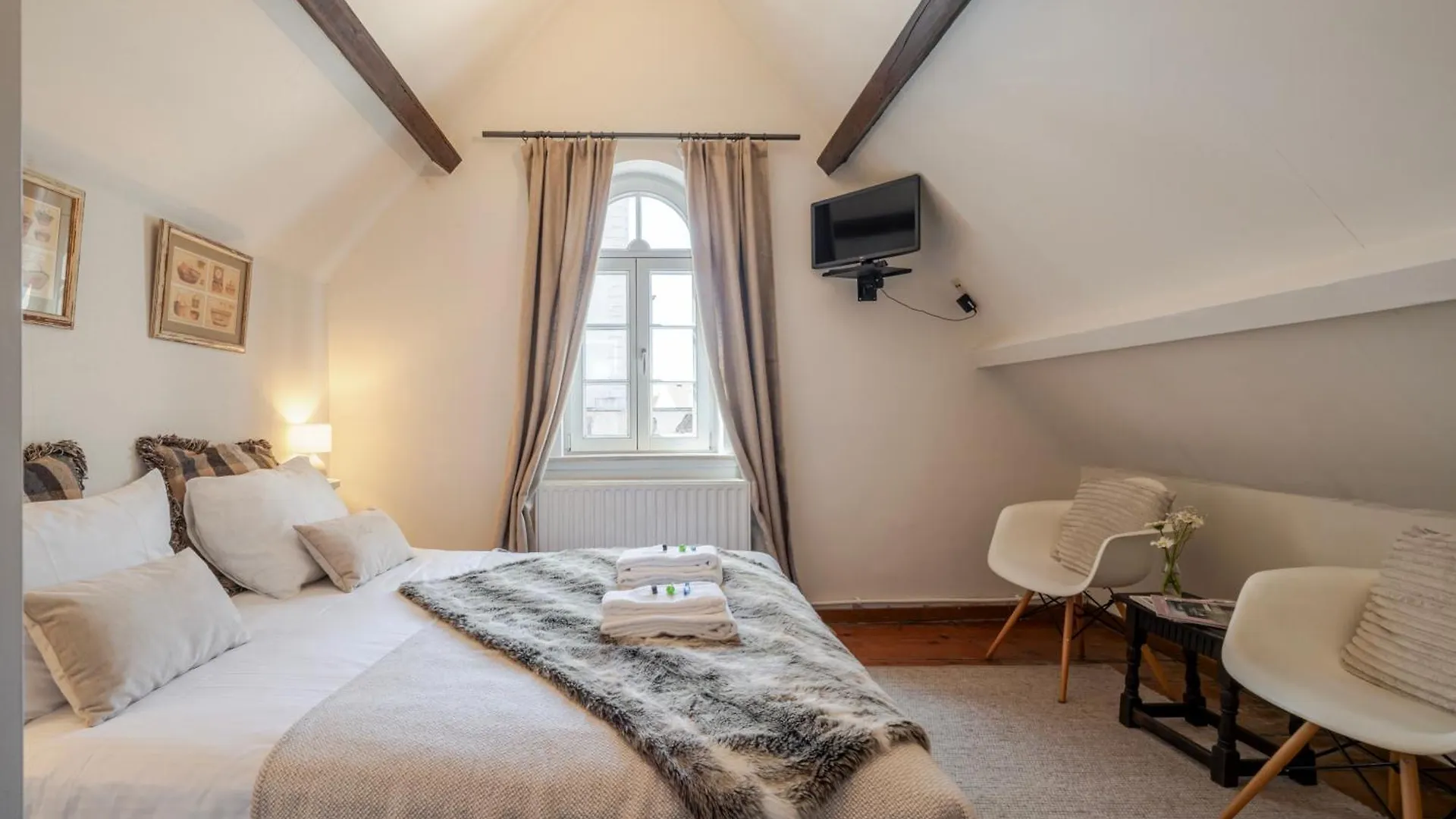 公寓 Het Geerwijn - Gastensuite In Hartje Brugge